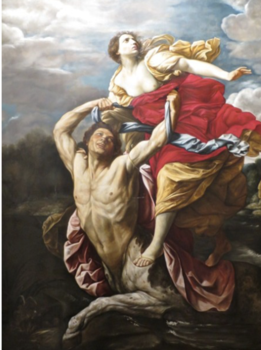  — Lenlèvement de Déjanire par le centaure Nexus daprès Guido RENI (1575 – 1642)