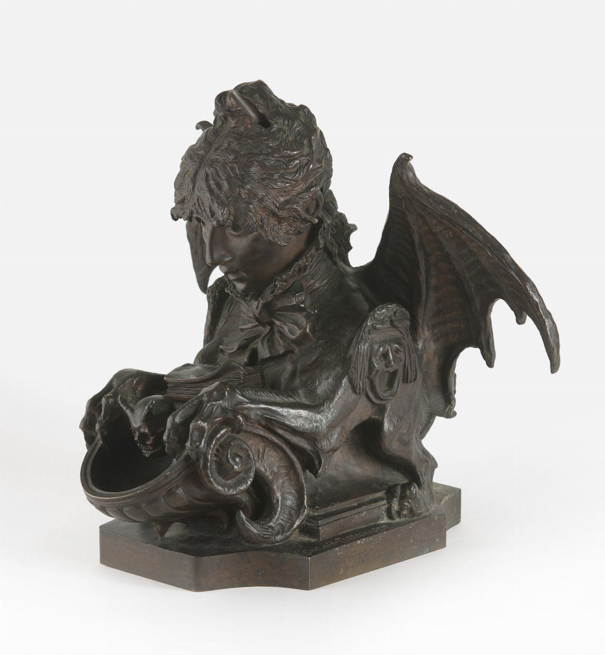  — Autoportrait en chimère, encrier