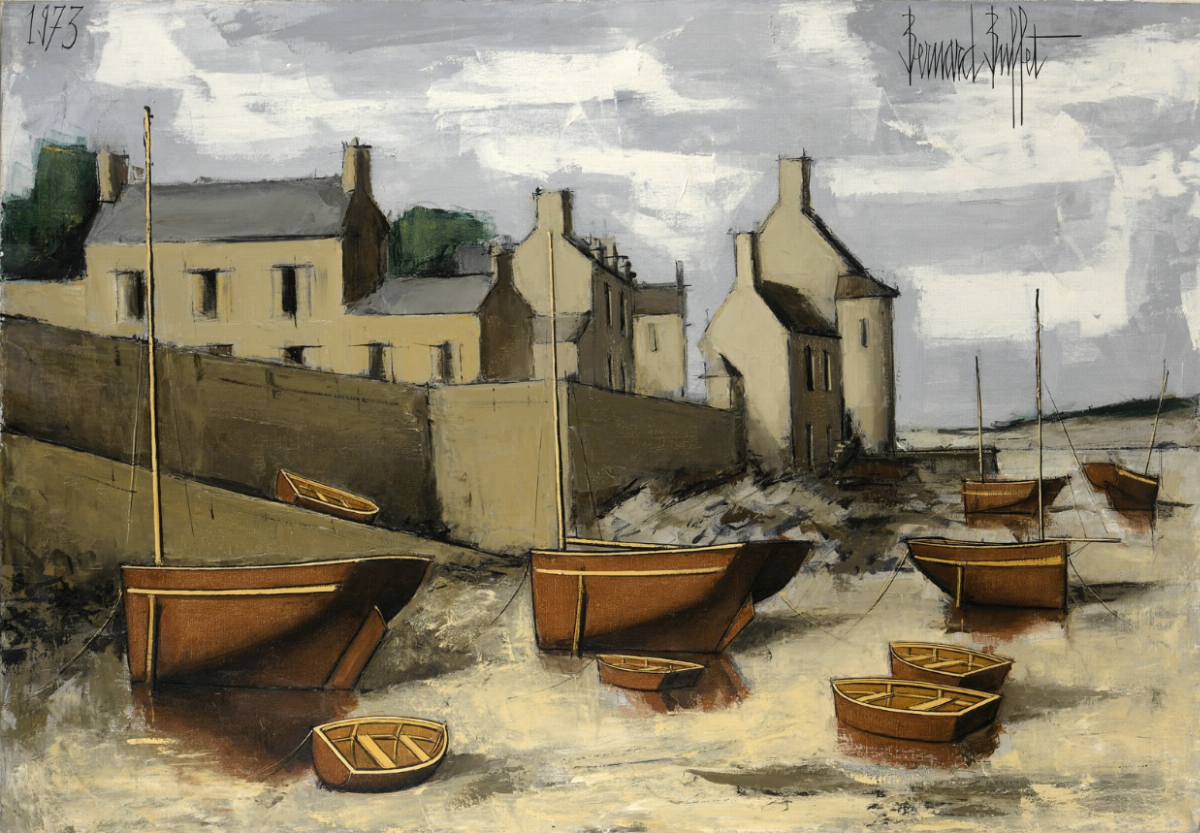  — Le Conquet, le port à marée basse