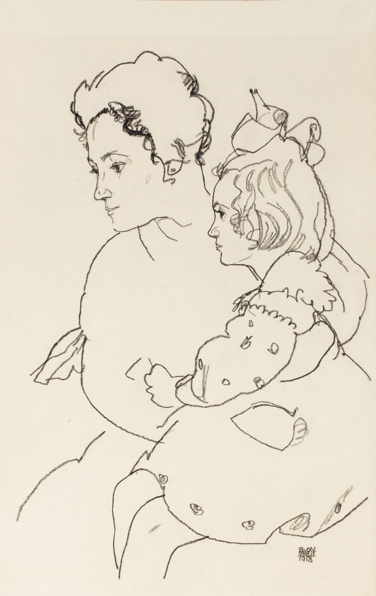  — Portrait de Mme Grünwald et de sa fille (Hélène et Lennie)