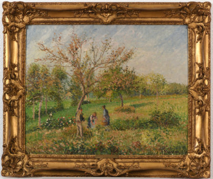  — Dans le pré en automne à Éragny
