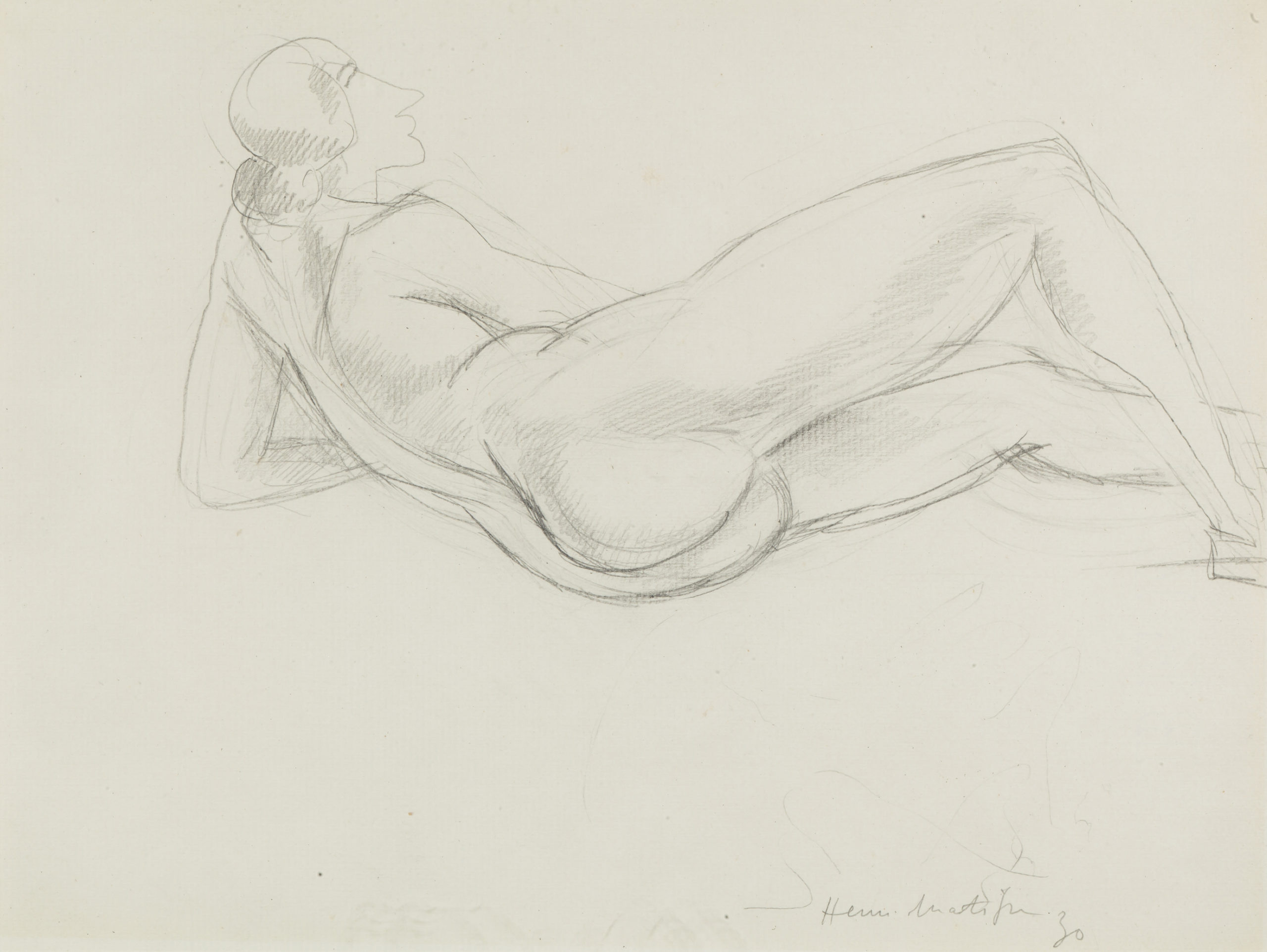 Henri Matisse (1869-1954) — Nu allongé, Nice, 1930