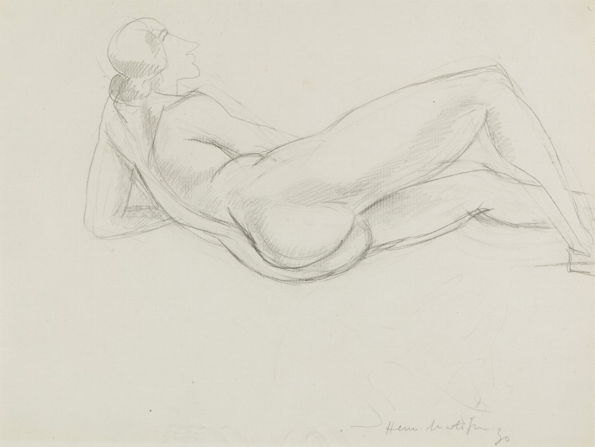  — Nu allongé, Nice