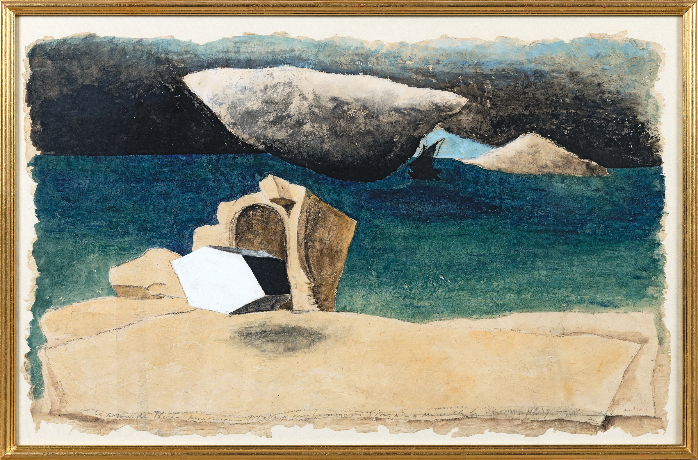 Joseph SIMA (1891-1971) — Le Retour de Thésée, circa1933-1934