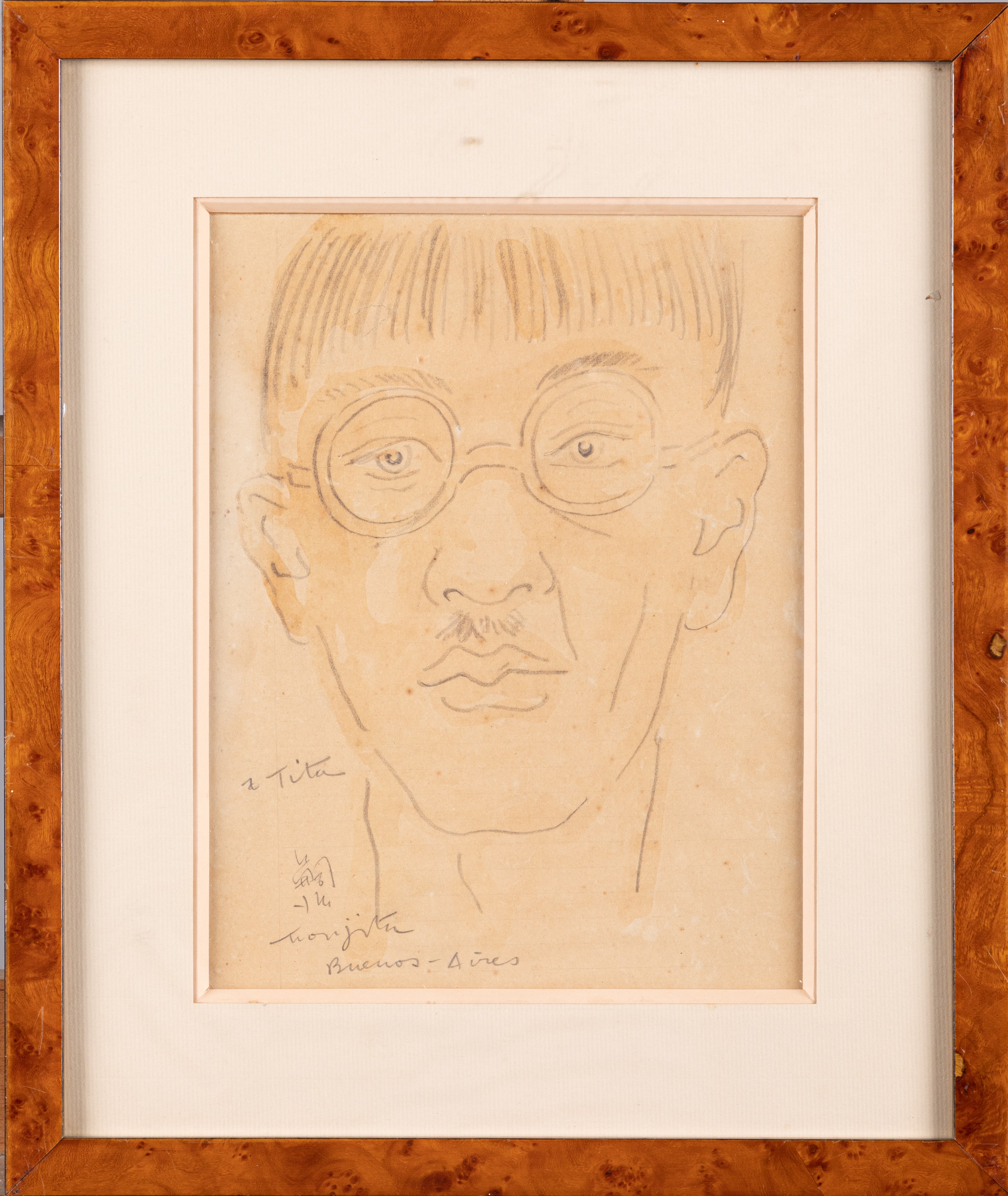 LÉONARD FOUJITA (1886 - 1968) —  Autoportrait, 1932