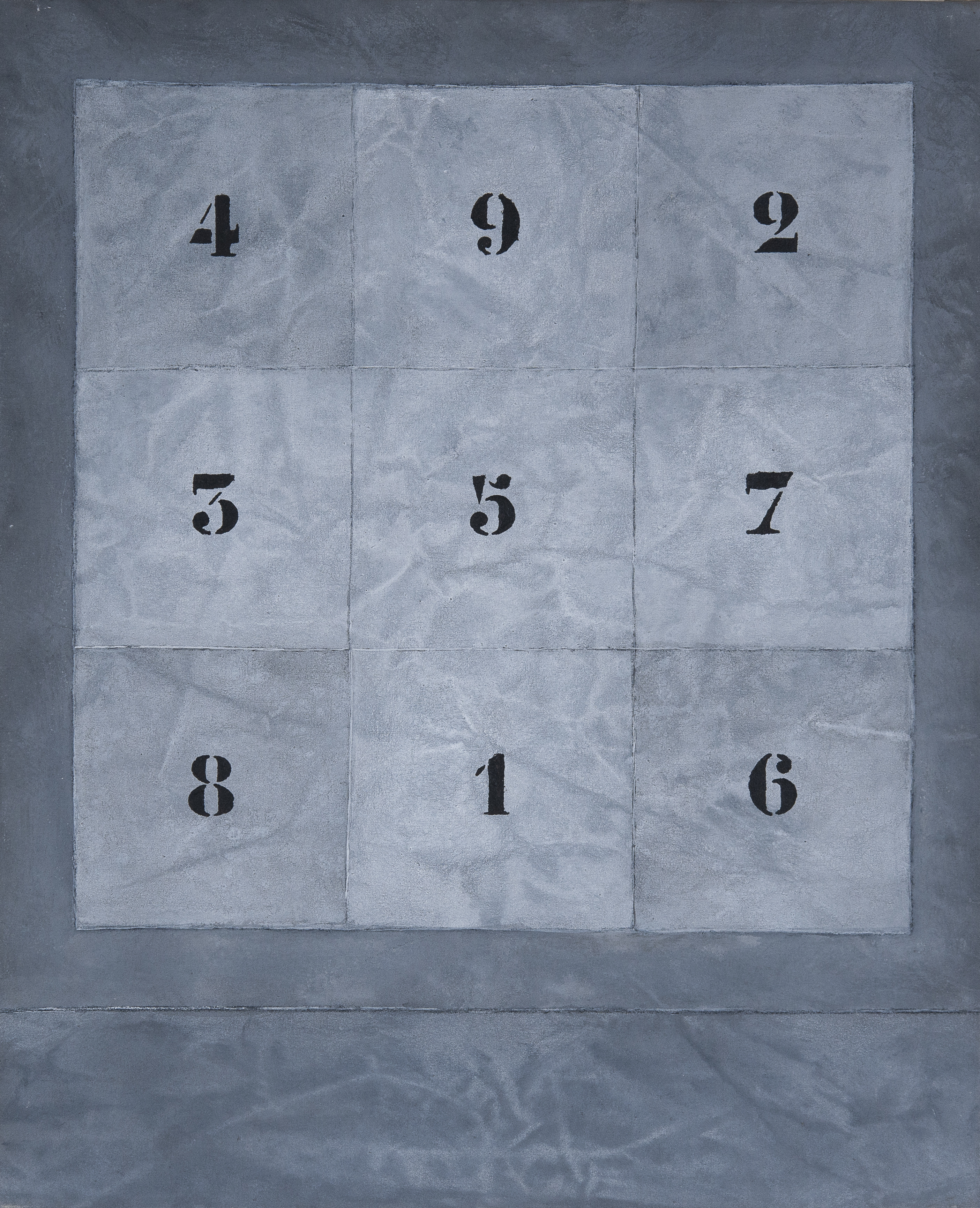 CLAIRE PICHAUD (1935-2017) — Carré magique de Saturne, 1994