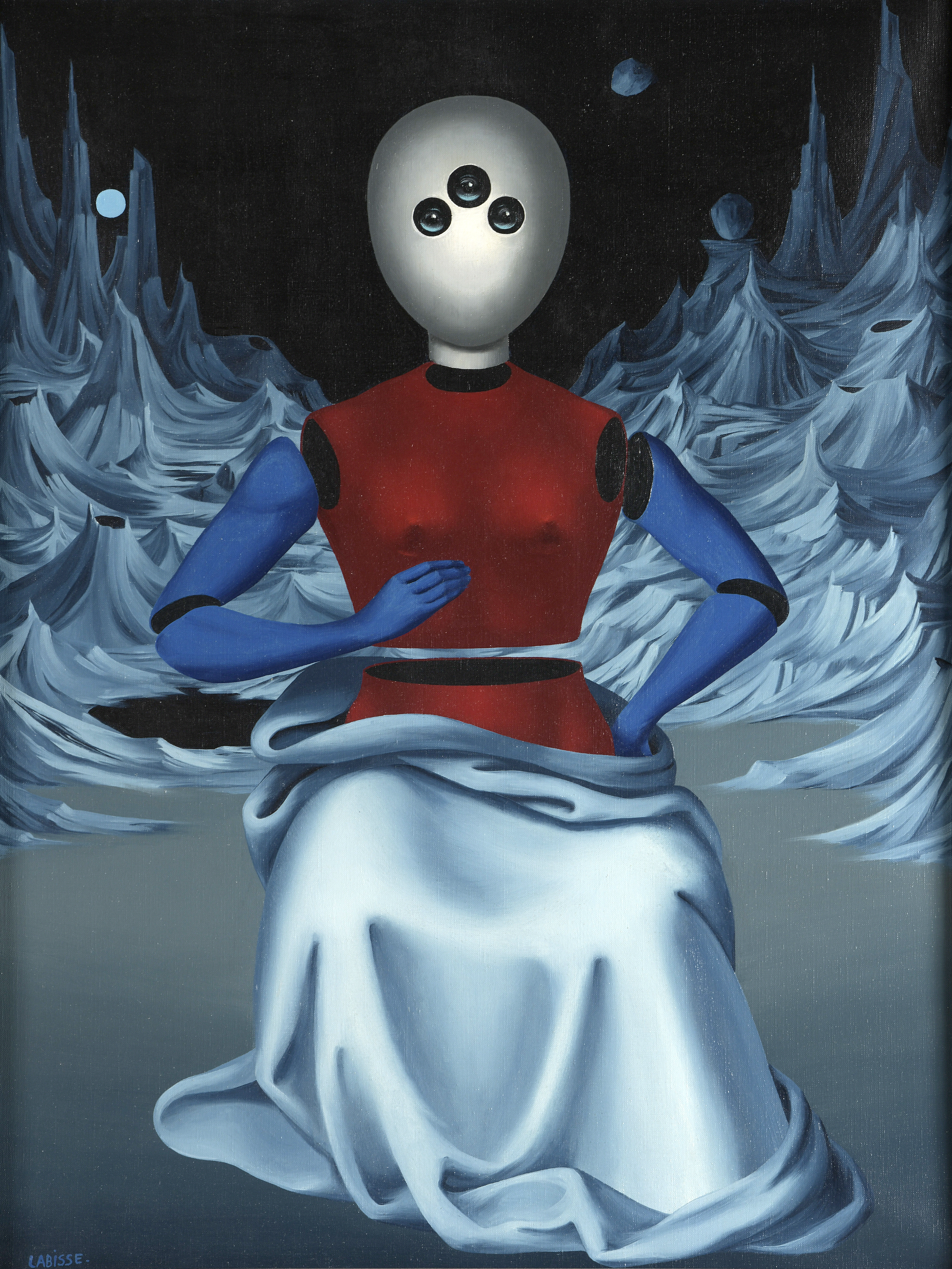 Félix LABISSE (1905-1982) — Xézbeth, 1974