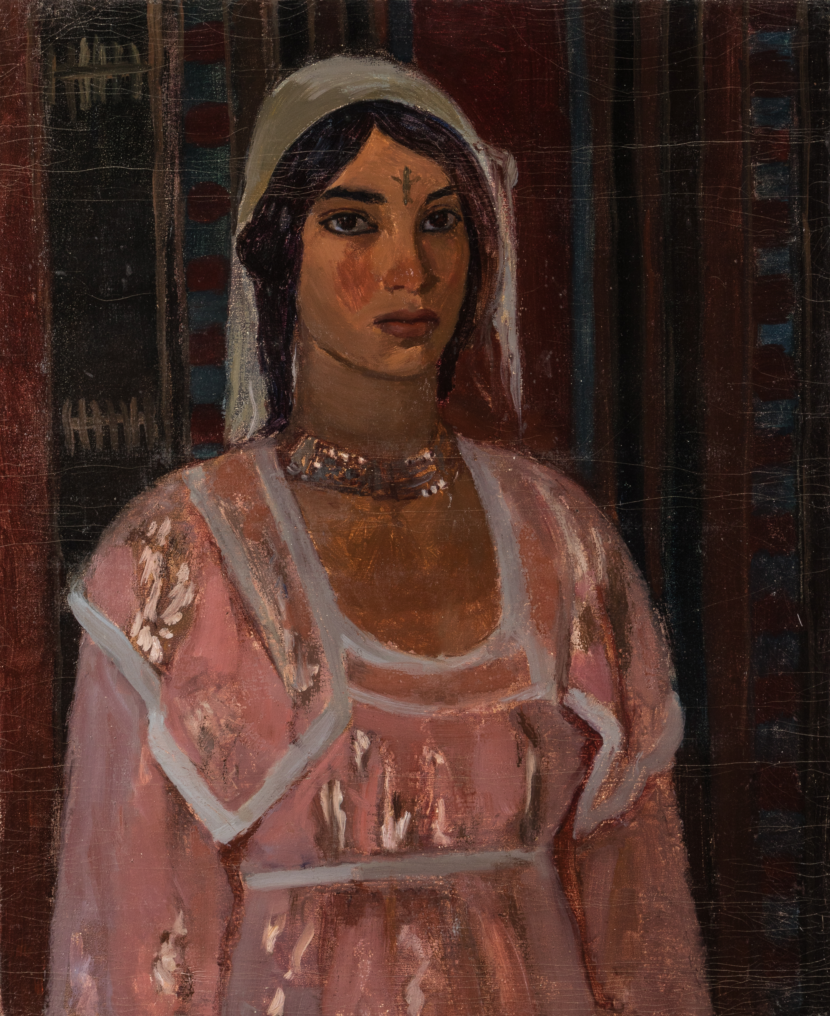 Georges André KLEIN (1901-1992) — Portrait de Khadija, Ghardaia