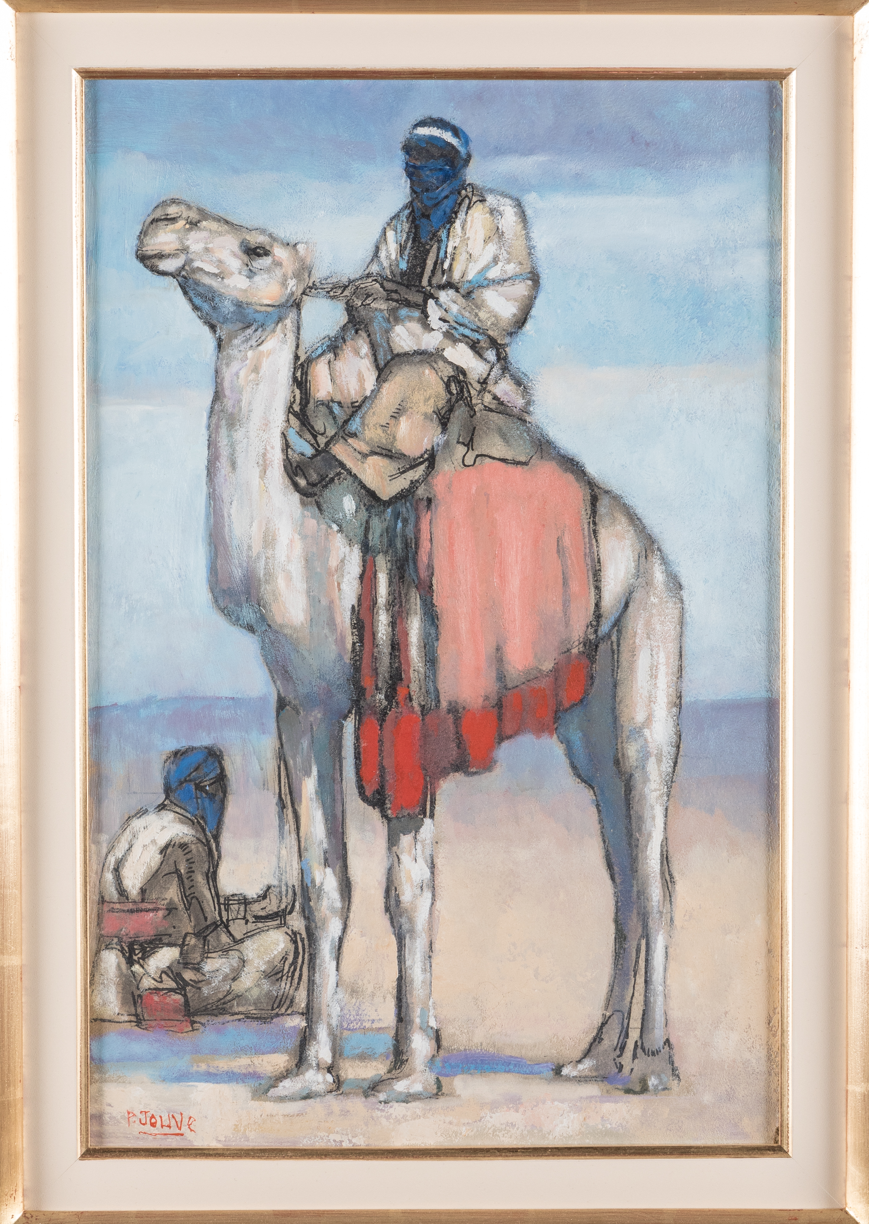 Paul JOUVE (1878-1973) — Deux touaregs, vers 1932