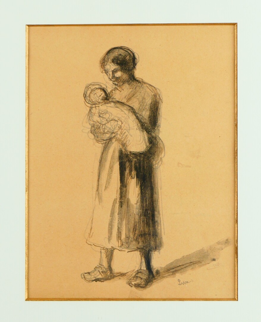 Maximilien LUCE (1858-1941) —  Maternité