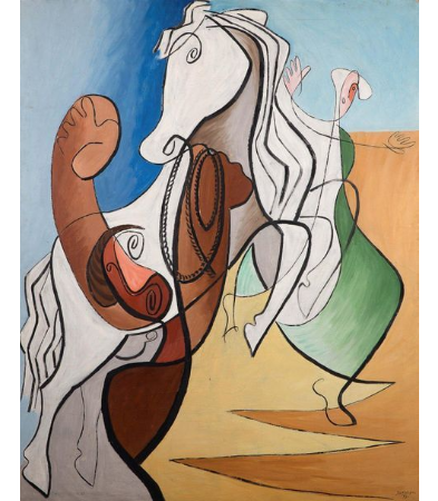 Léopold SURVAGE (1879-1968) — Le Cheval, 1933