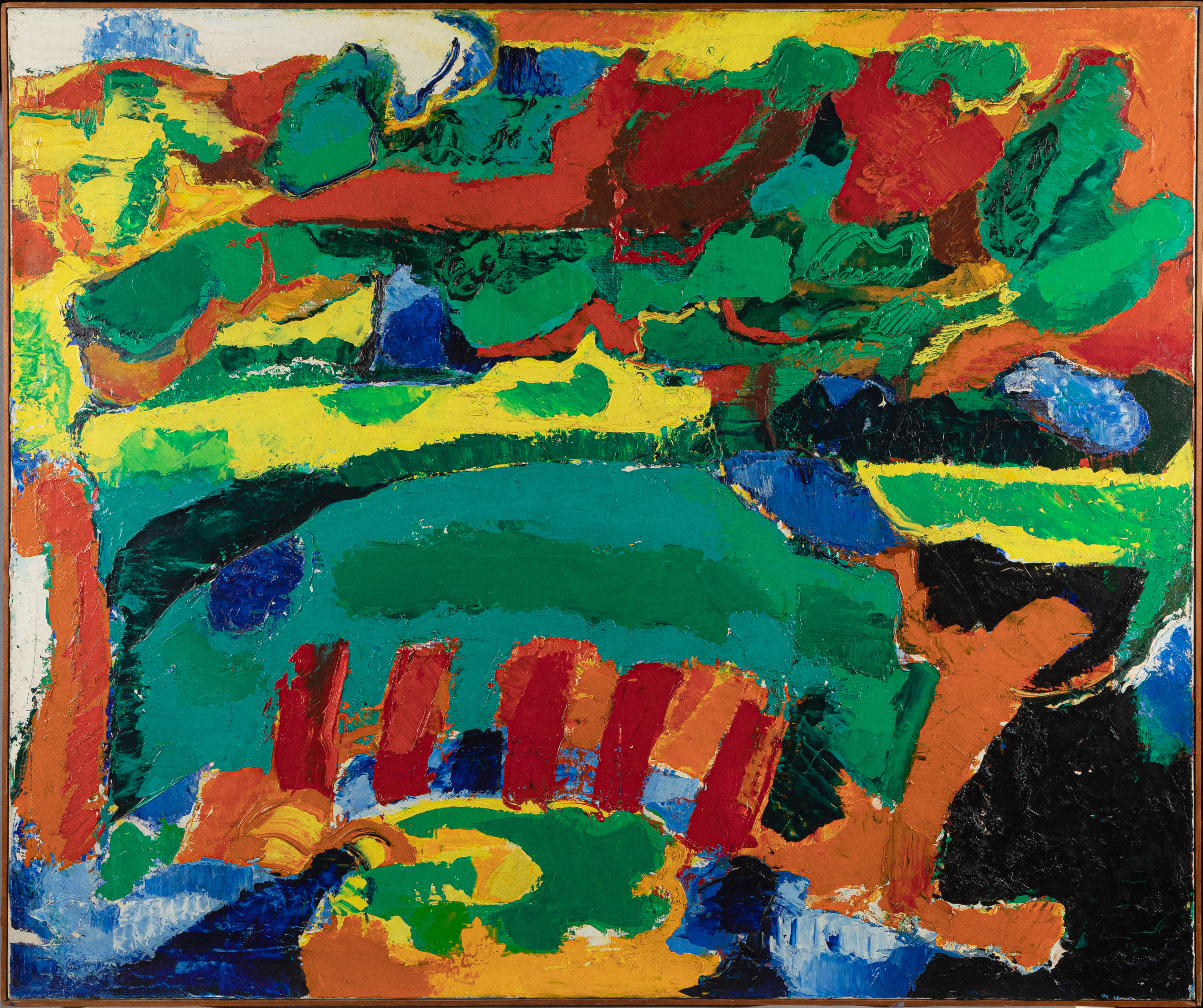 Maurice Wyckaert (1923-1996) — Paysage II, 1966