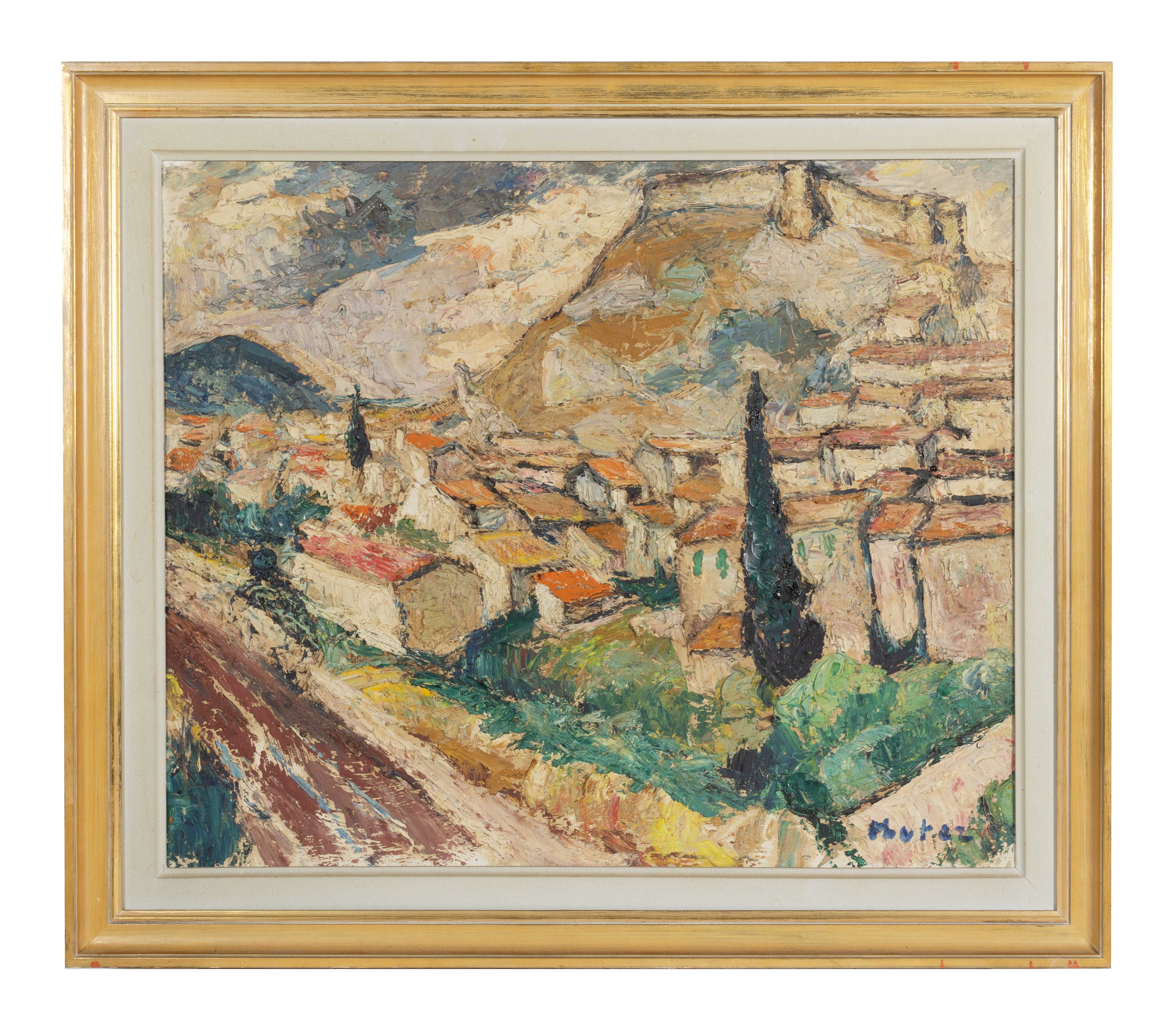 Mela MUTER (1876-1967) — Le fort Saint-André à Villeneuve-lès-Avignon.
