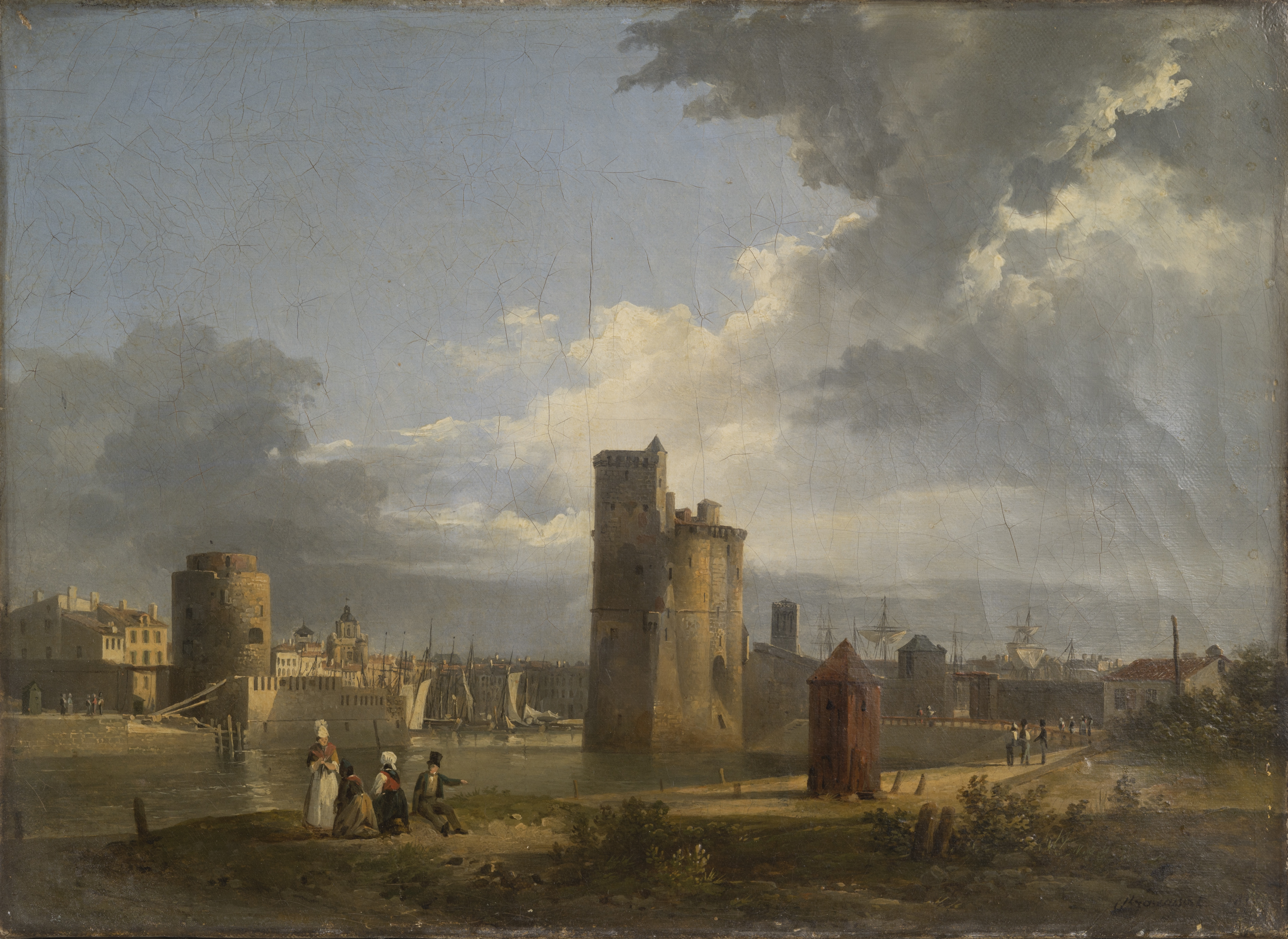 Jacques Raymond BRASCASSAT — Le Port de la Rochelle