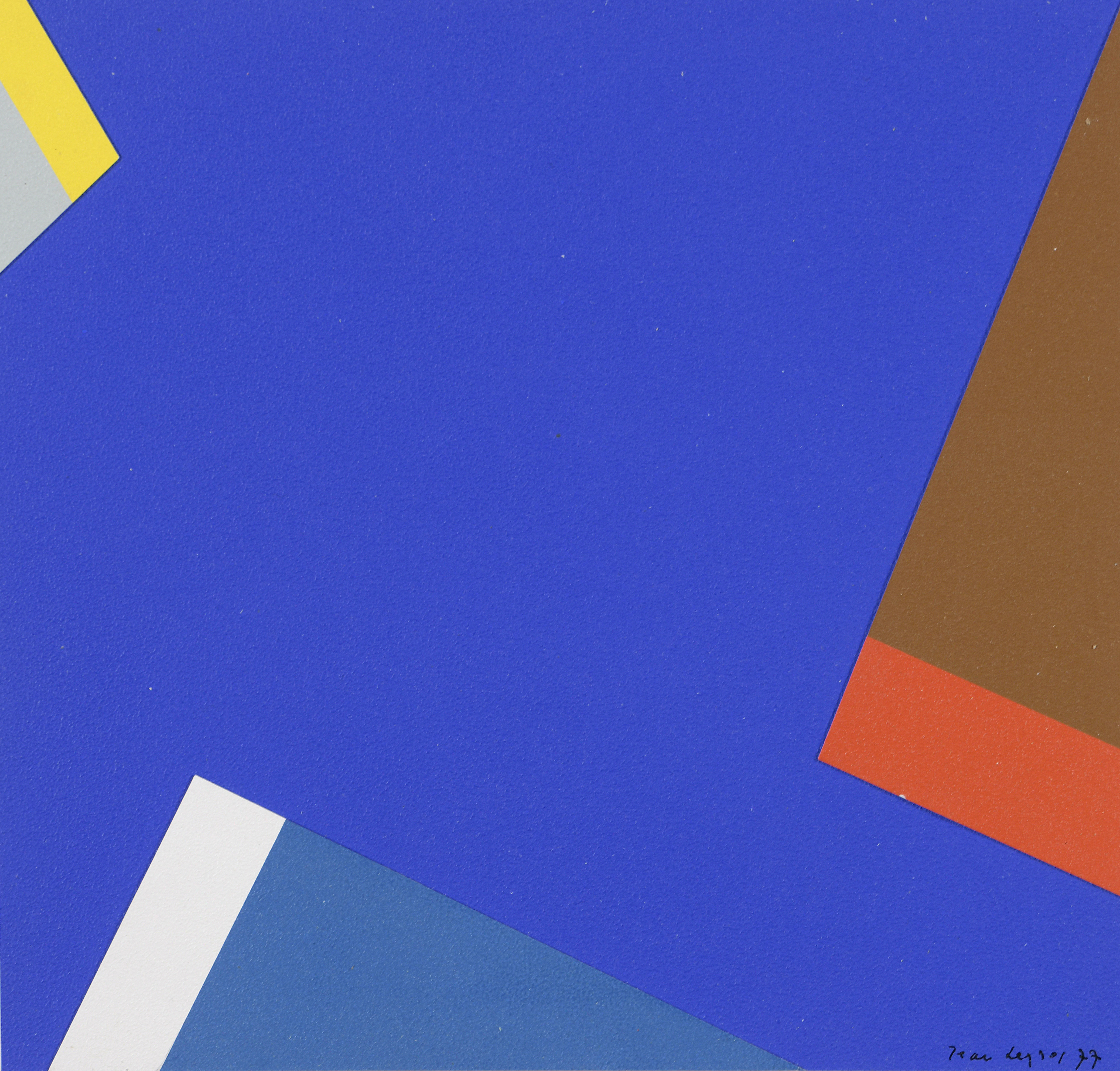 Jean LEGROS (1917-1981) — Maquette pour triangles dans l'espace, 1977