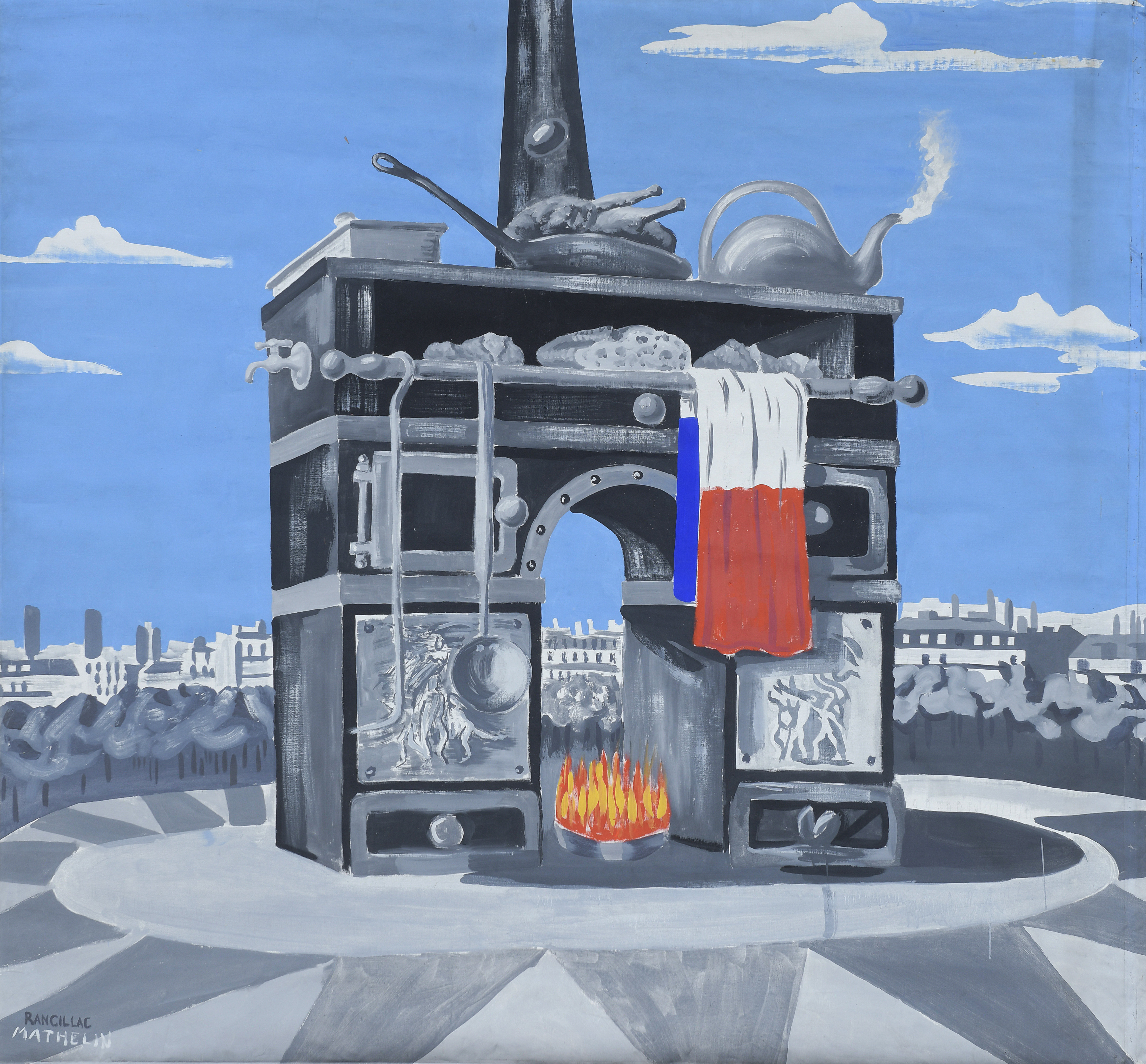 Lucien MATHELIN (1905-1981) — L'Arc de Triomphe, 1971