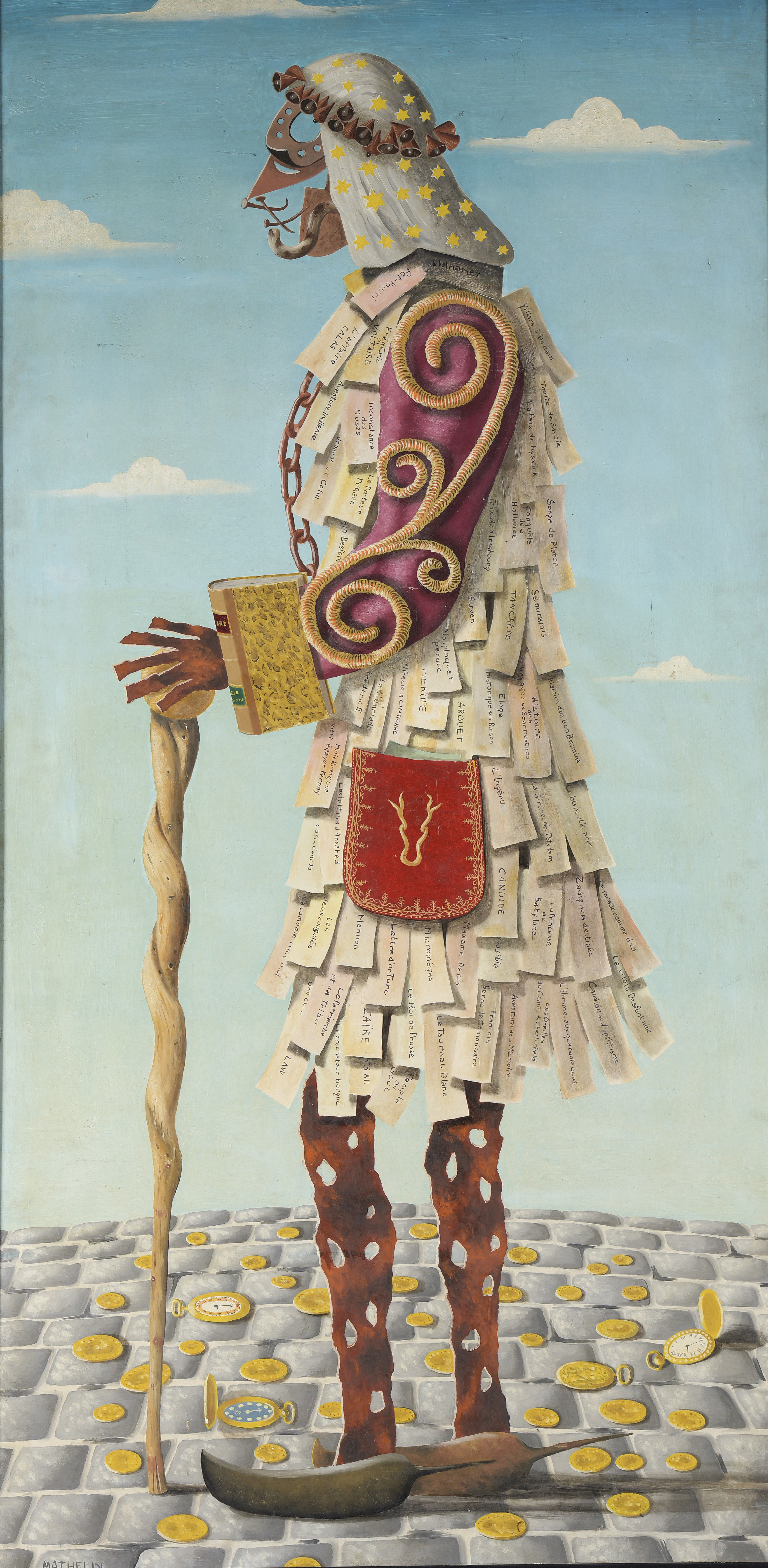 Lucien MATHELIN (1905-1981) — Voltaire, 1979