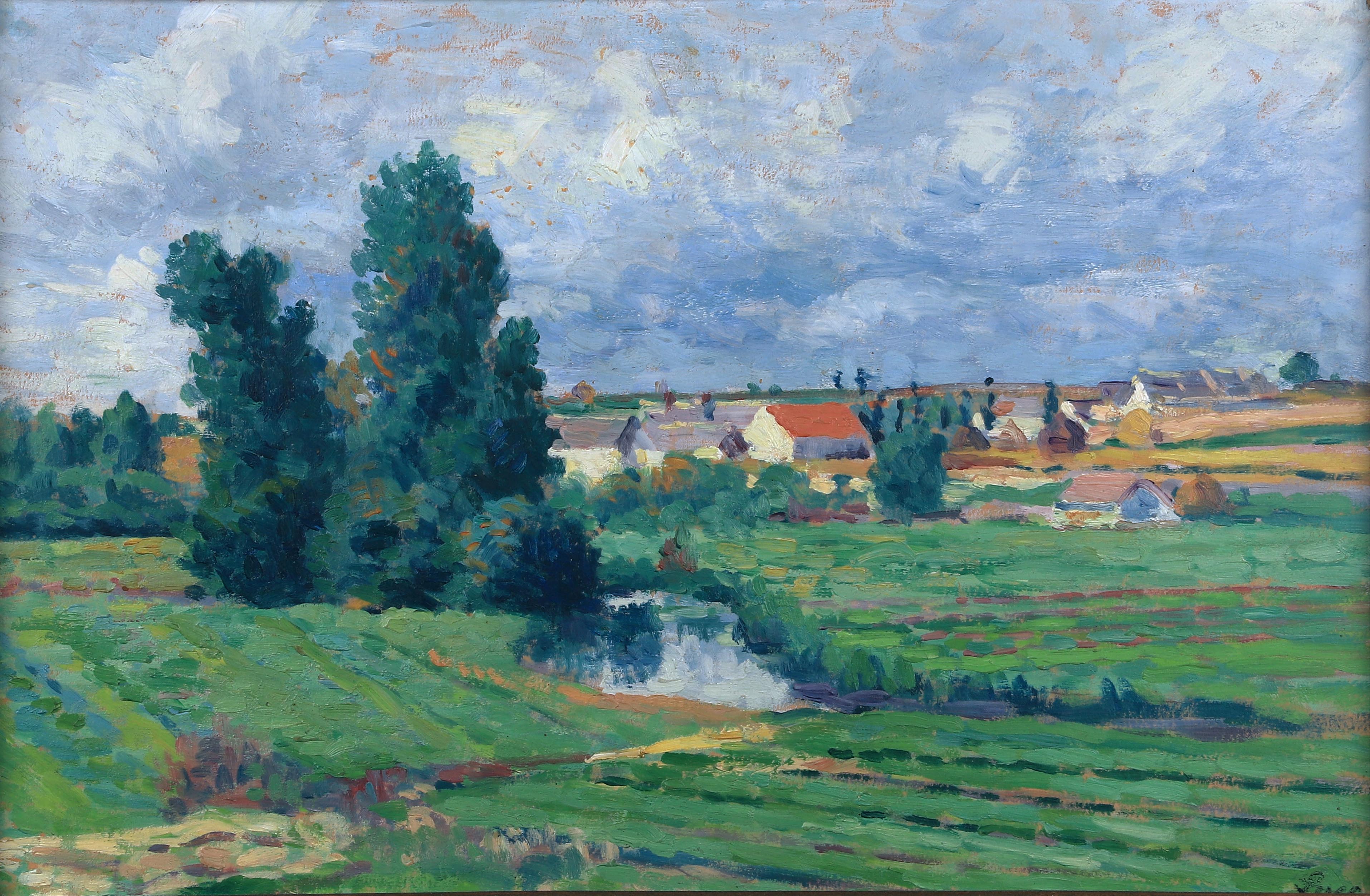 Maximilien LUCE (1858-1941) — Moulineux, La Campagne