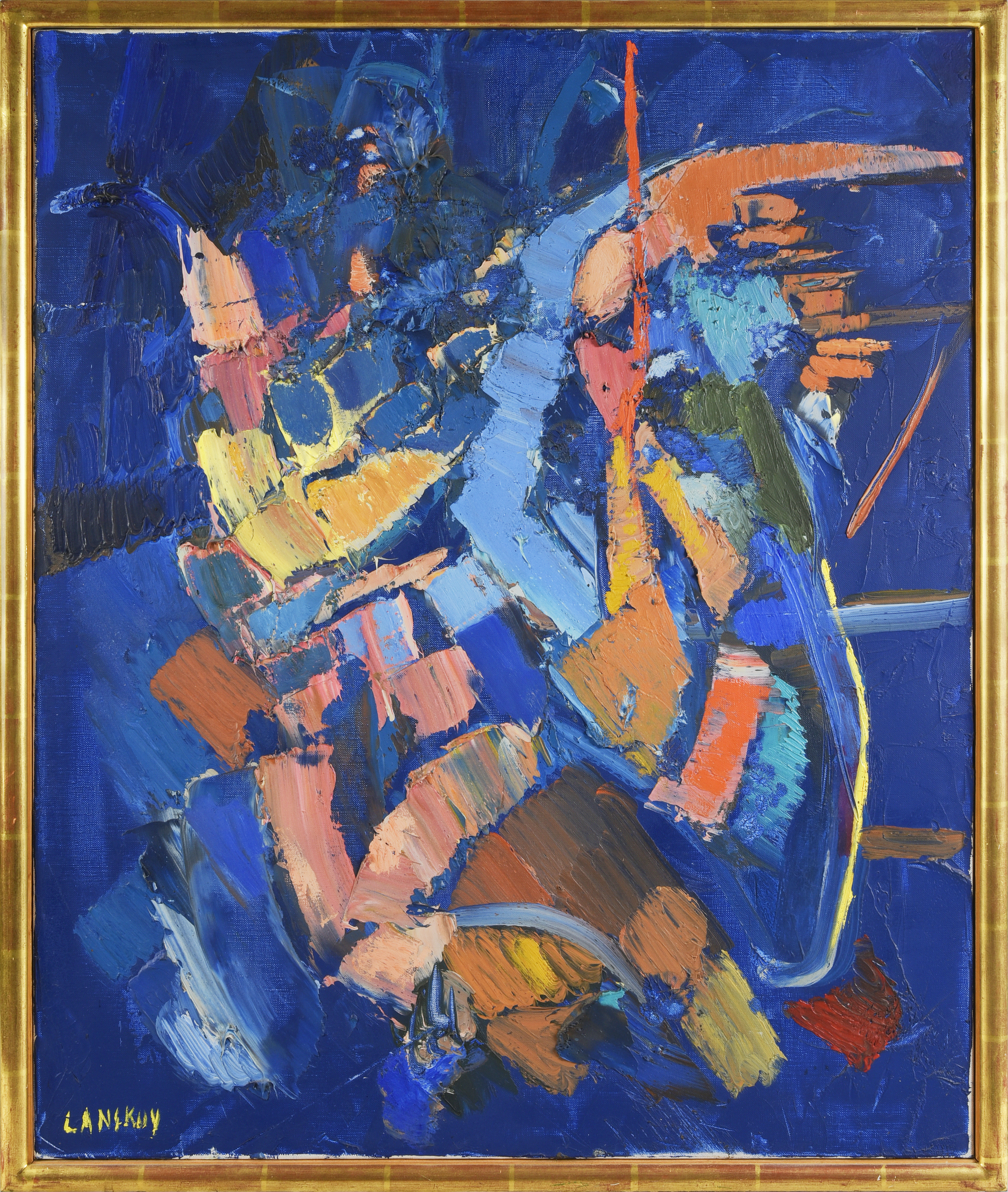 André LANSKOY (1902-1976) — Le Chant du coq, 1960.