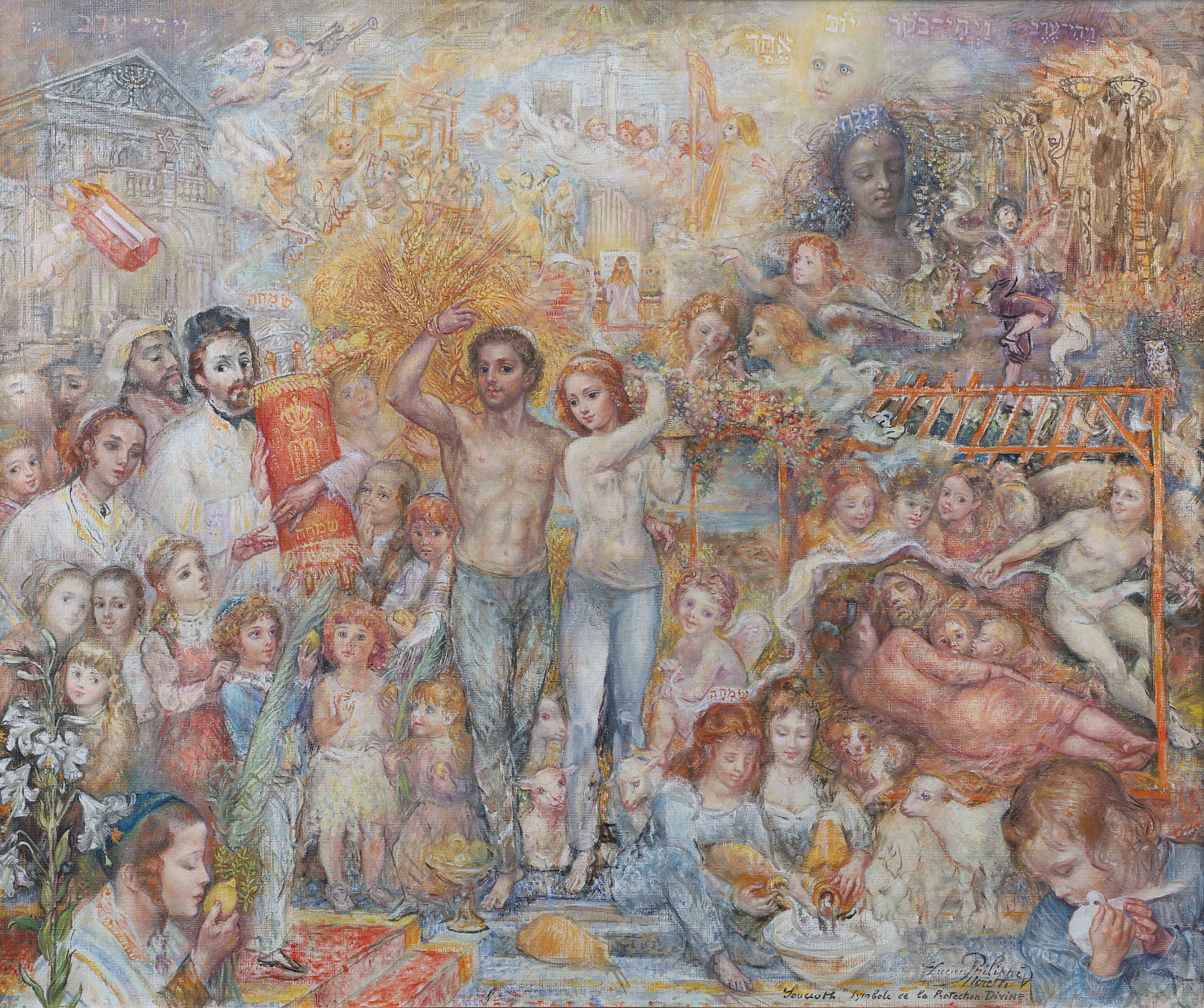 Lucien-Philippe MORETTI (1922-2000) — Soucoth, symbole de la Protection divine