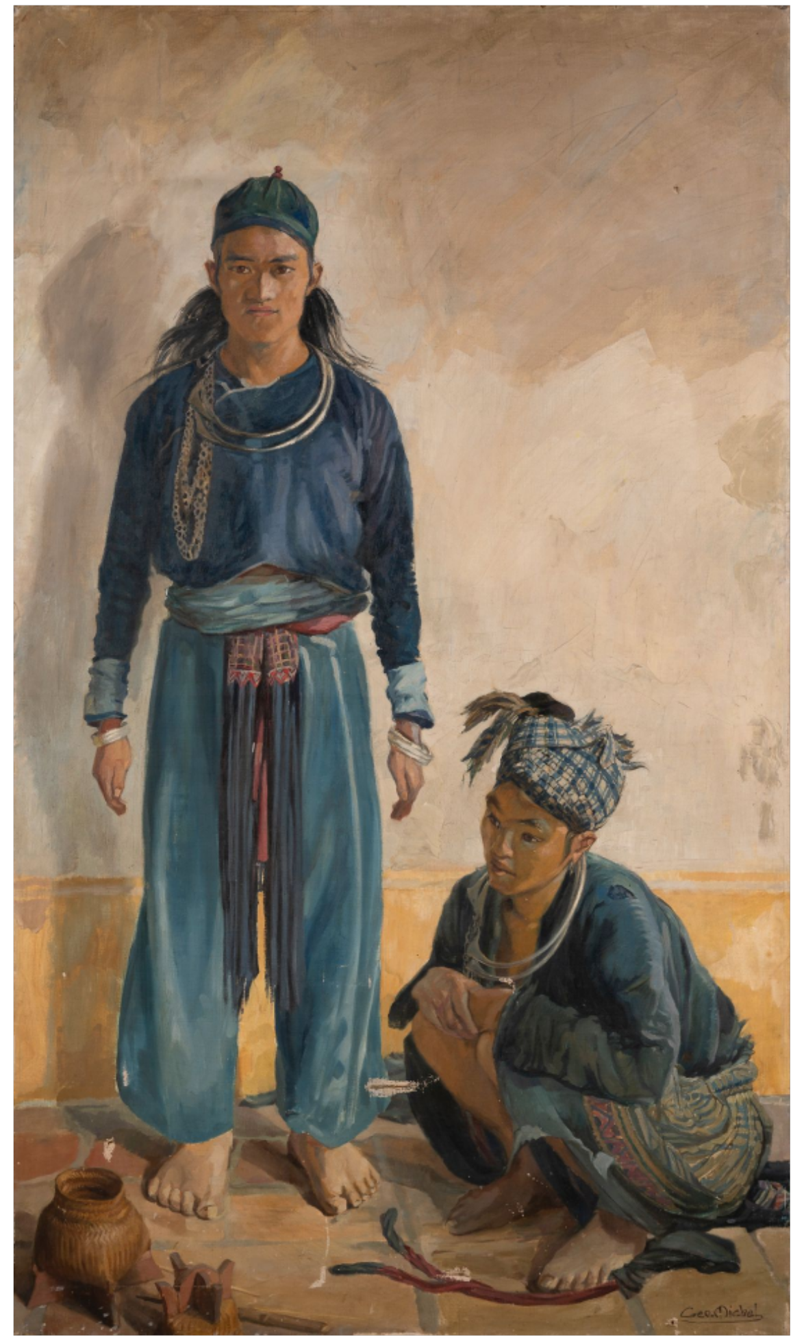 Georges DREYFUS dit GEO-MICHEL (1883-1985) — Les Méos, Haut-Laos, 1935