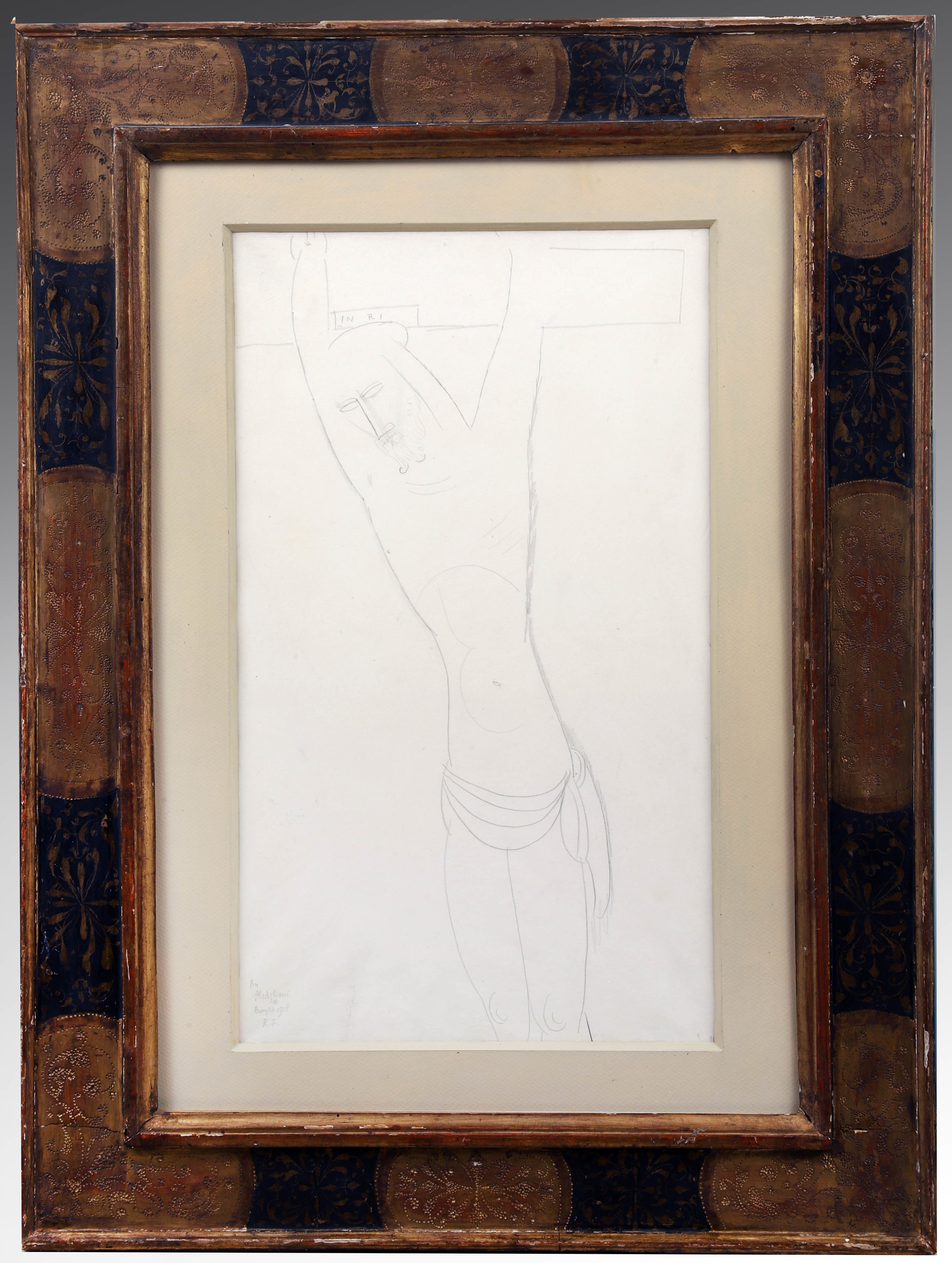 Amedeo MODIGLIANI (1884-1920) — Christ en croix