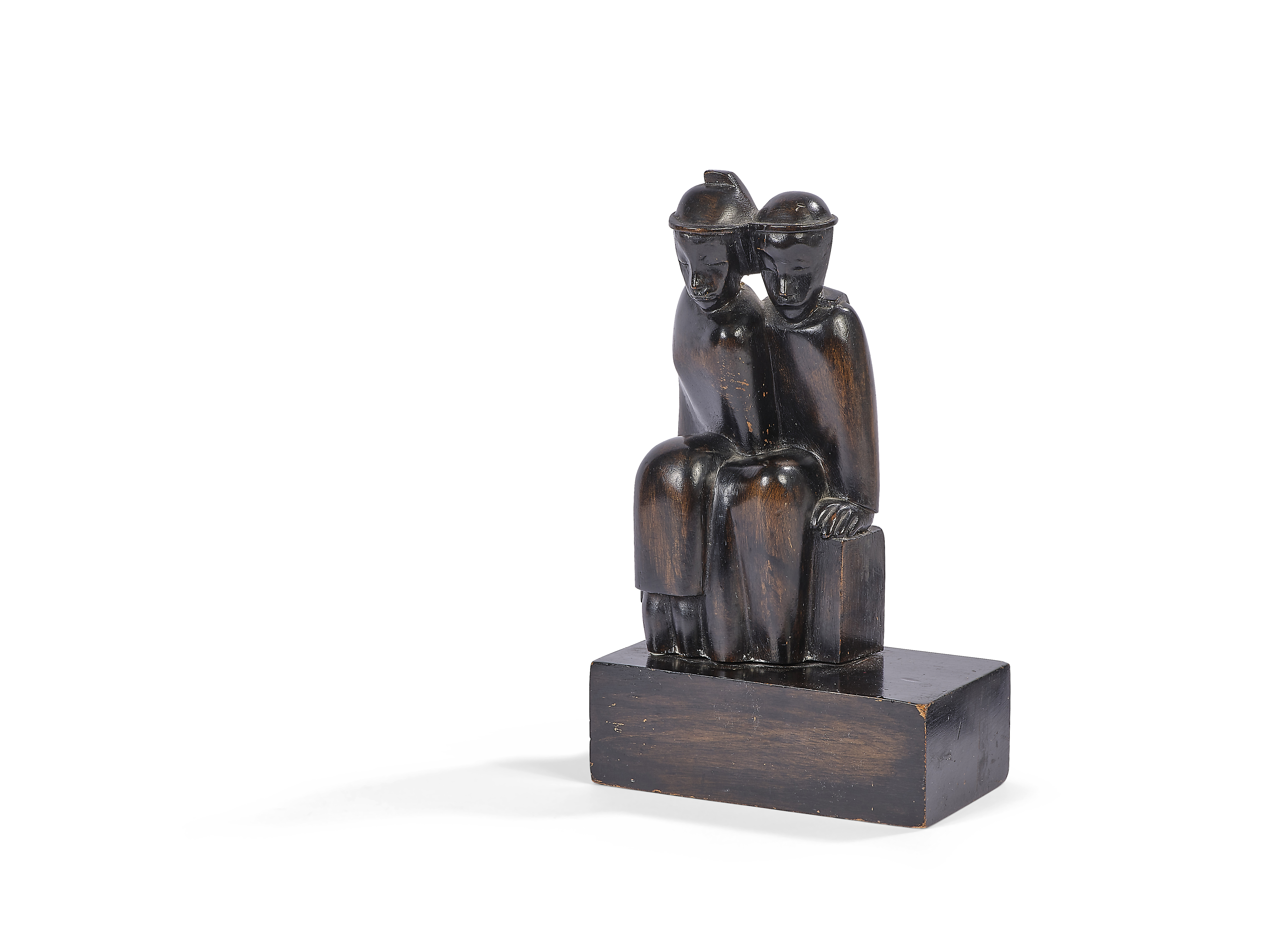 Jean LAMBERT-RUCKI (1888–1967) — Le couple assis