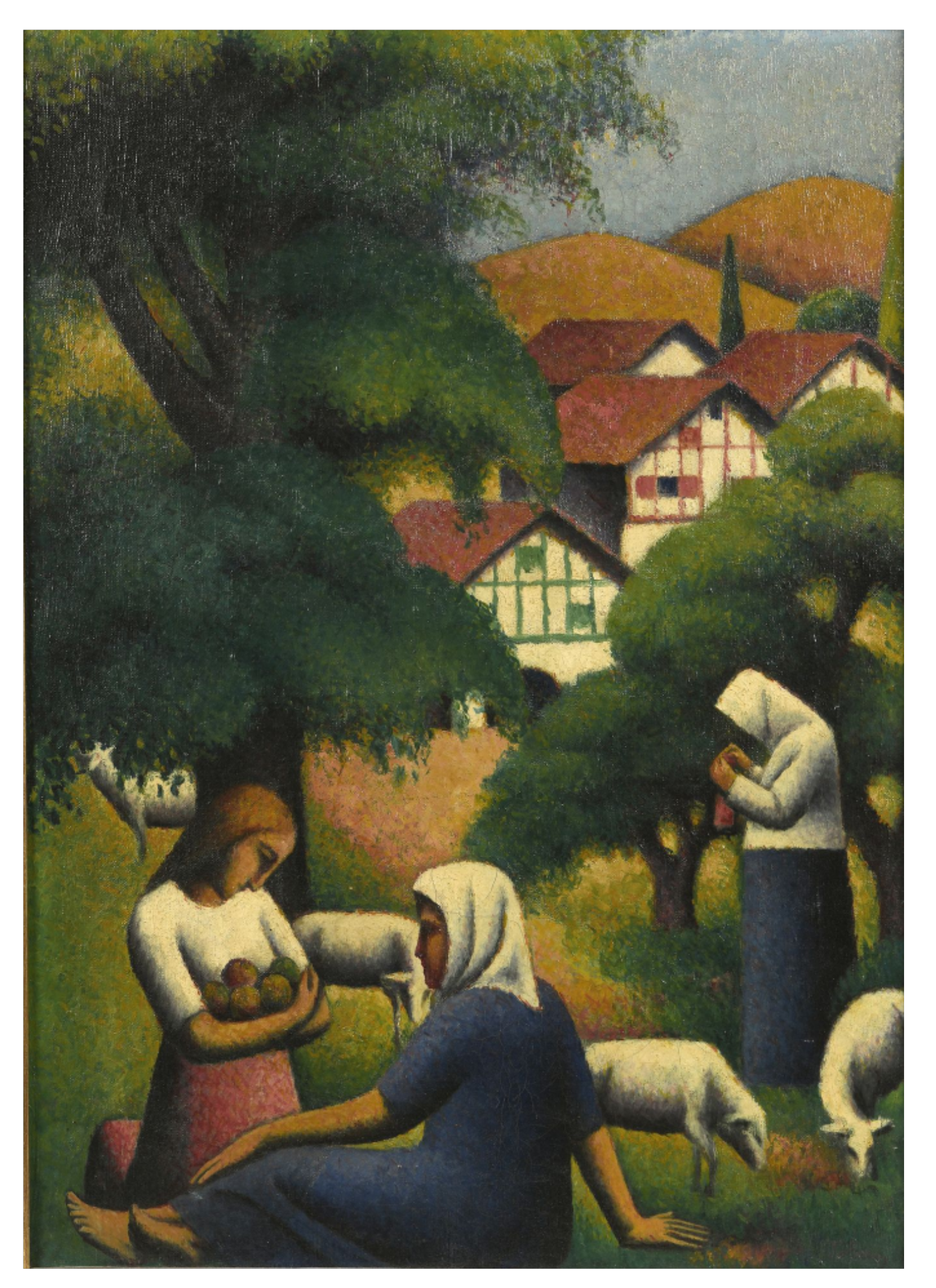 Félix Elie TOBEEN (1880-1938) — Famille au pays basque