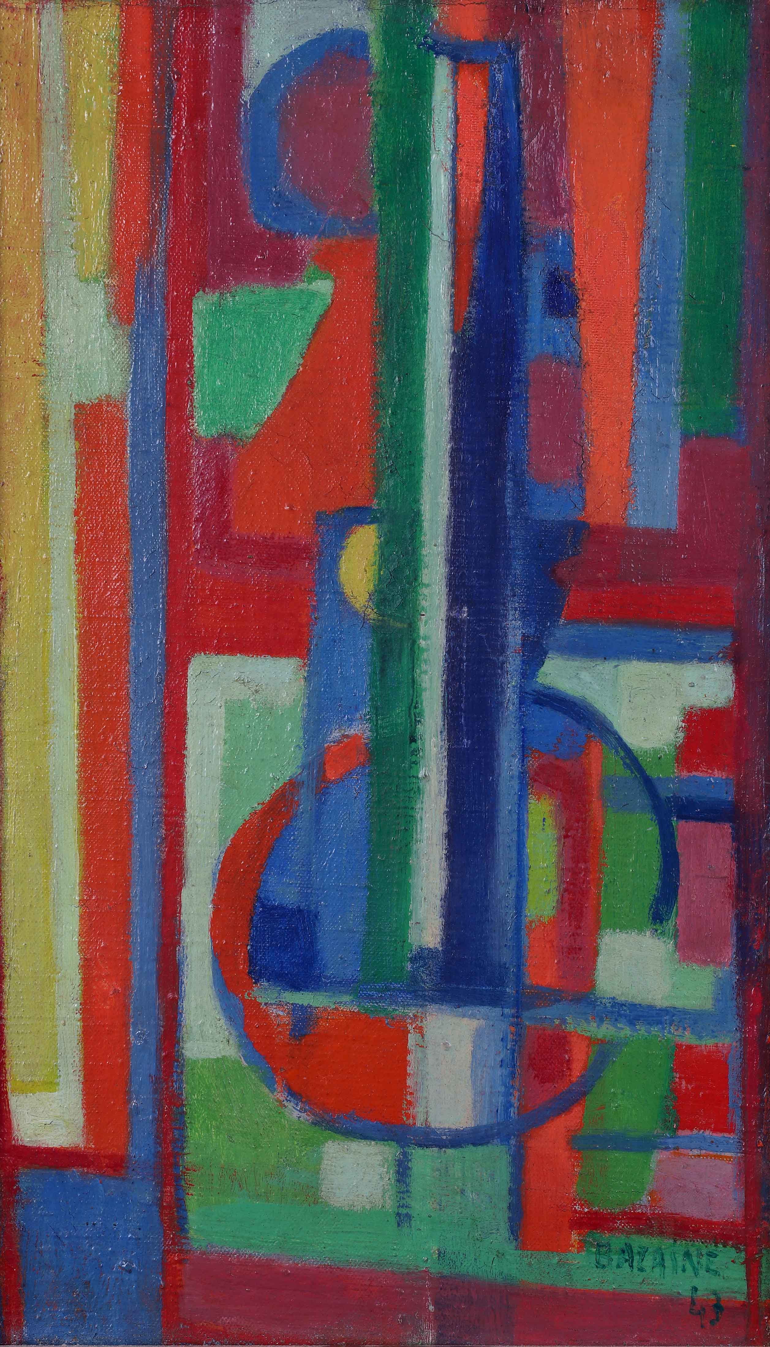 Jean René BAZAINE (1904-2001) — La lampe, 1943