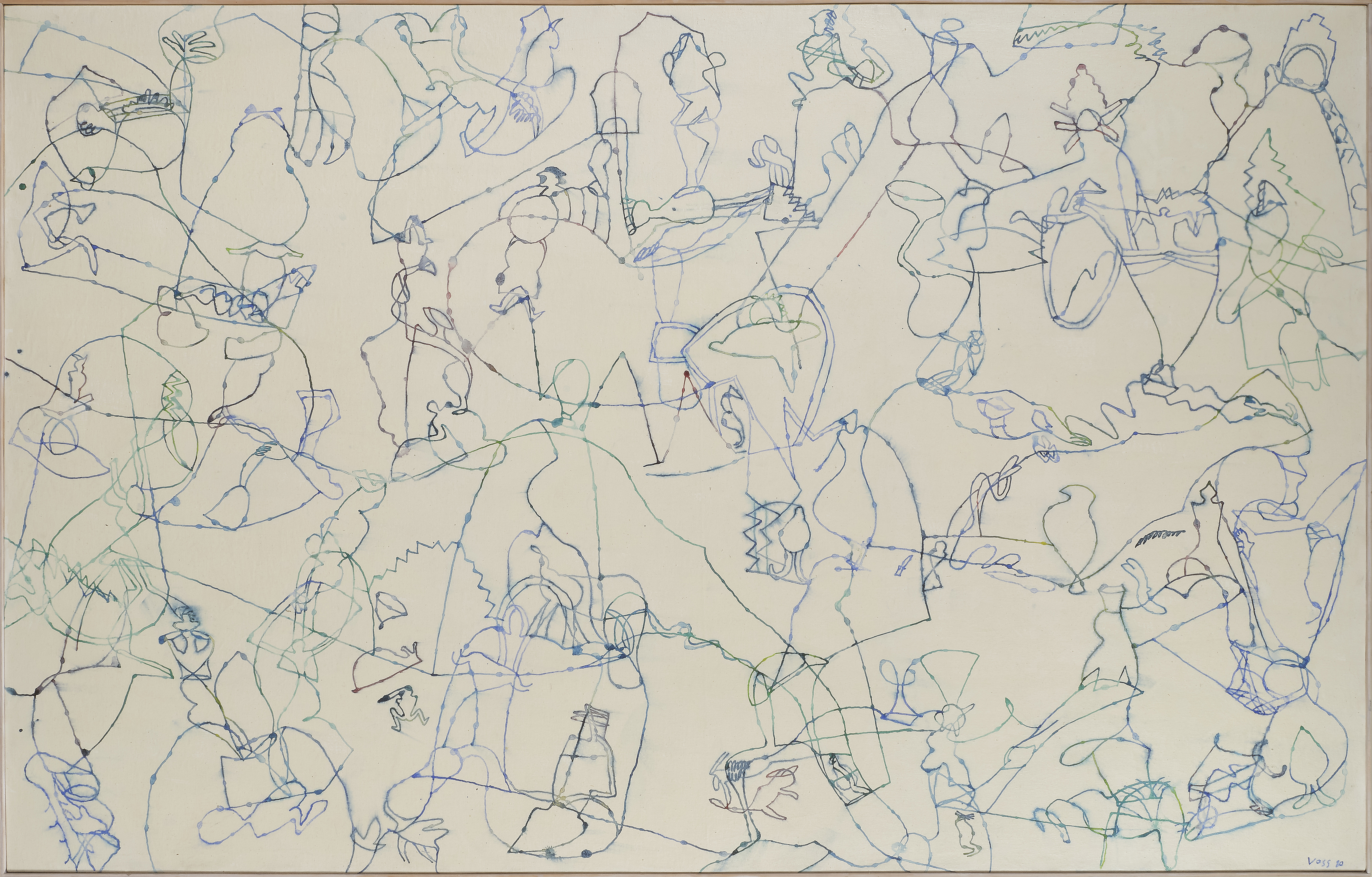 Jan VOSS (1936) — Sans titre, 1980