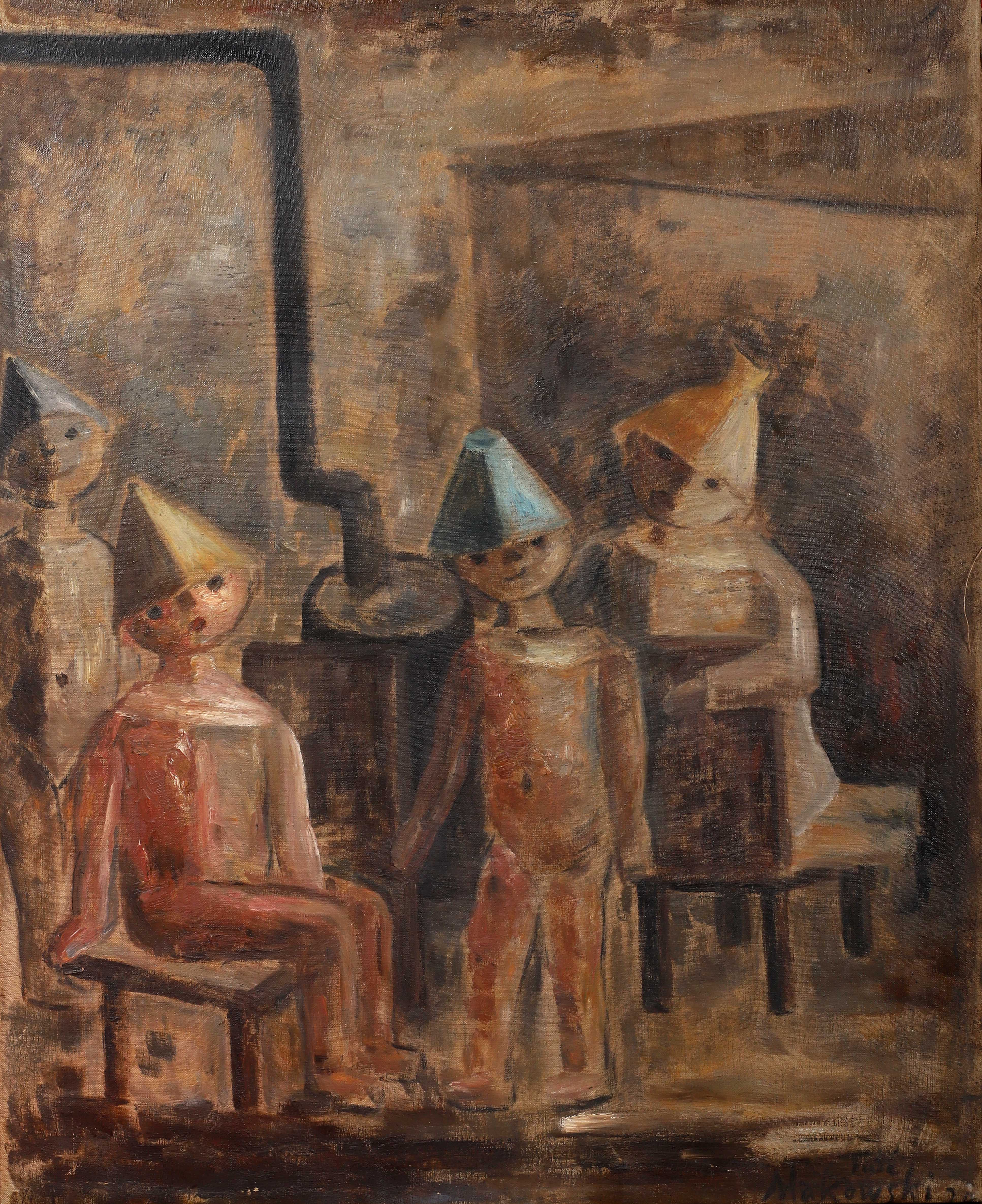 Tadeusz MAKOWSKI (1882-1932) — Les petits modèles, 1929