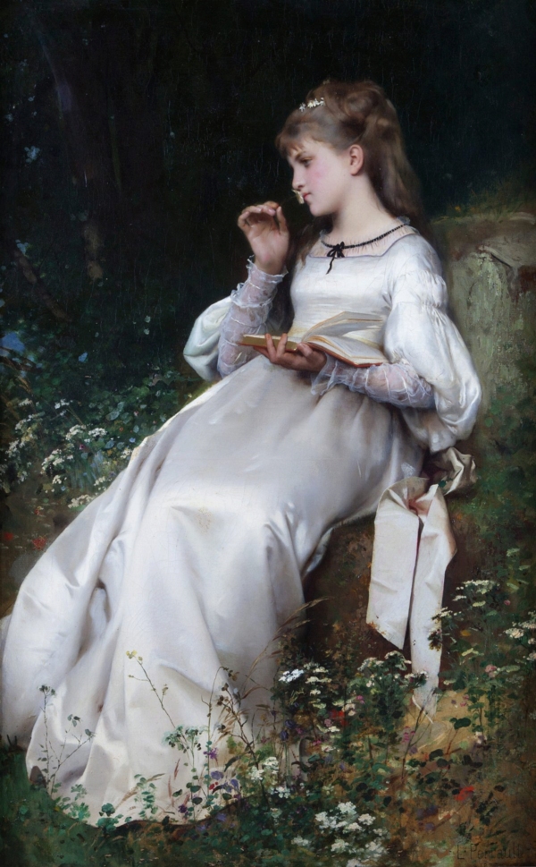 — Jeune fille lisant une lettre