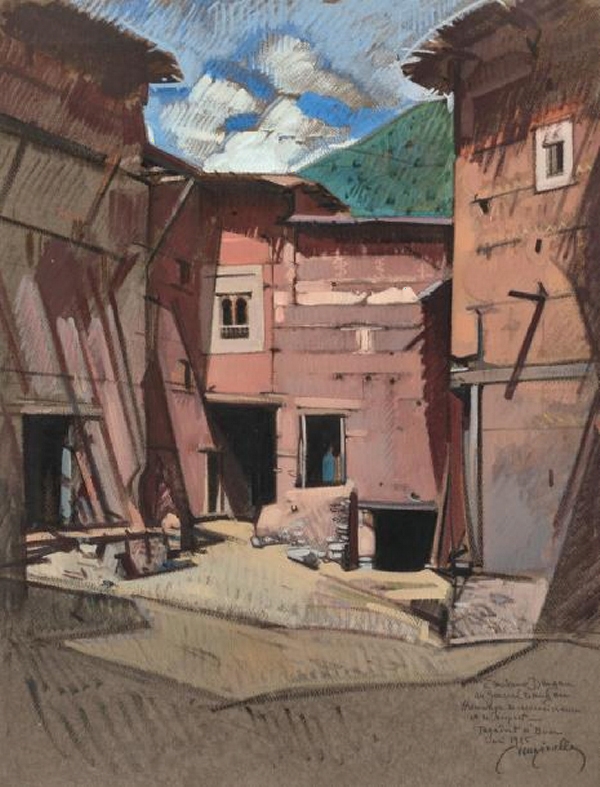 — Vue de la Kasbah. Tagadirt n'Bour