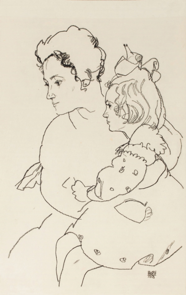  — Portrait de Mme Grünwald et de sa fille (Hélène et Lennie)