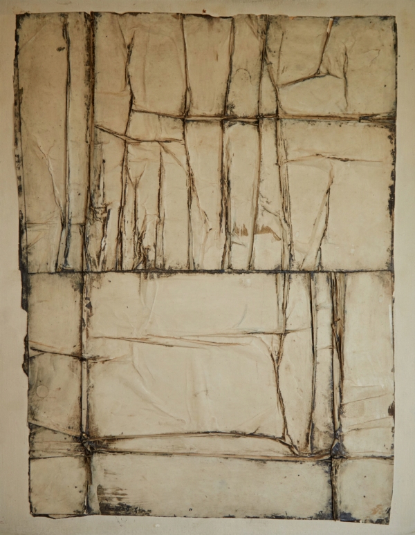 CHRISTO (né en 1935 - Christo Javacheff) — Surface d'empaquetage, 1961