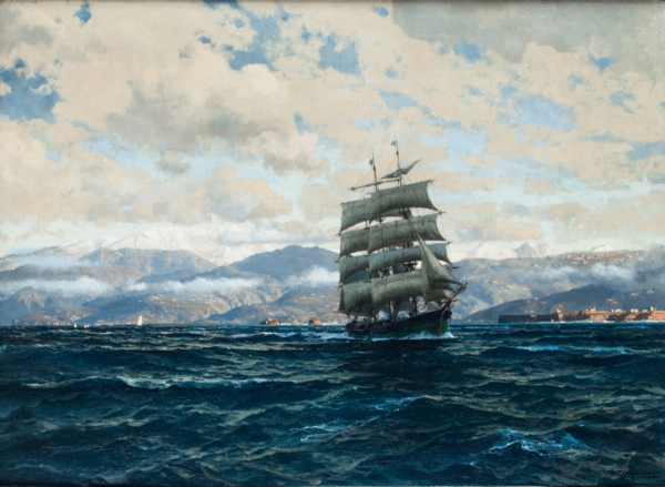 — Trois-mâts devant la pointe de la quarantaine, Beyrouth