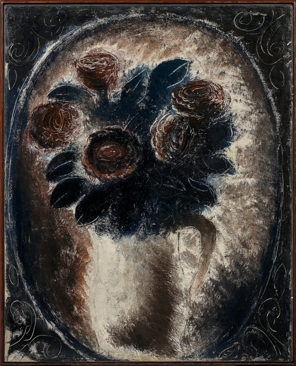 Jean FAUTRIER (1898-1964) — Bouquet de fleurs, circa 1926