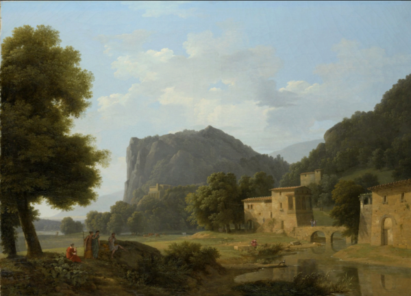 — Paysage à la ferme fortifiée