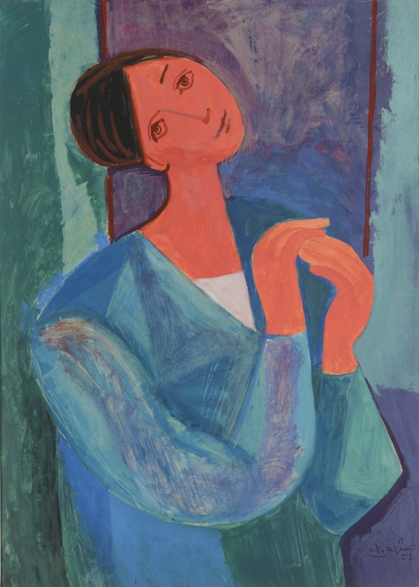 LeopoldoTORRES AGÜERO (1924-1995) — La Espera, 1952