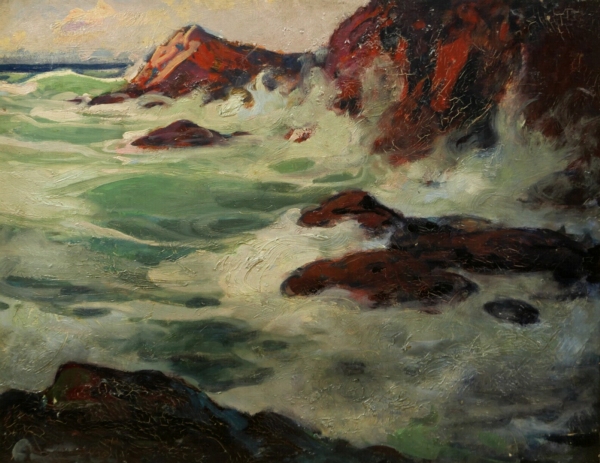 Louis FORTUNEY (1875-1951) — Bord de Côte