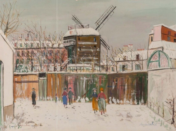 — Montmartre le Moulin de la Galette