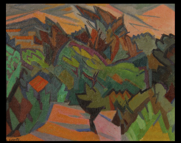 André LHOTE (1885-1962) — La Cadière, chemin du moulin, circa 1957.