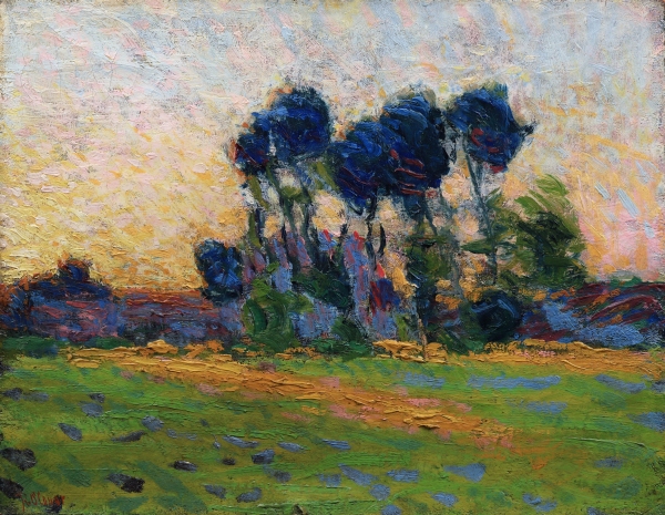 Roderic O’CONOR (1860-1940) — Paysage aux arbres, circa 1919-1920