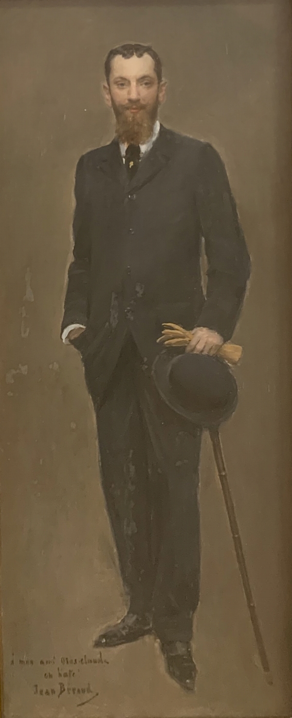 Jean BÉRAUD (1849-1935) — Portrait d'homme en pied