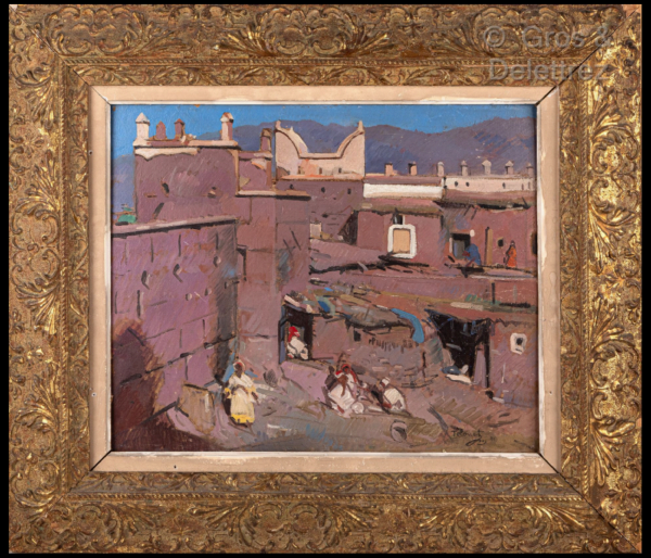 Jacques MAJORELLE (1886-1962) — La casbah de Telouet