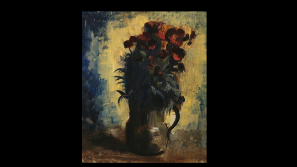 — Nature morte au vase de giroflées