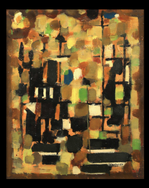 Roger BISSIÈRE (1886-1964) — Composition, 1957