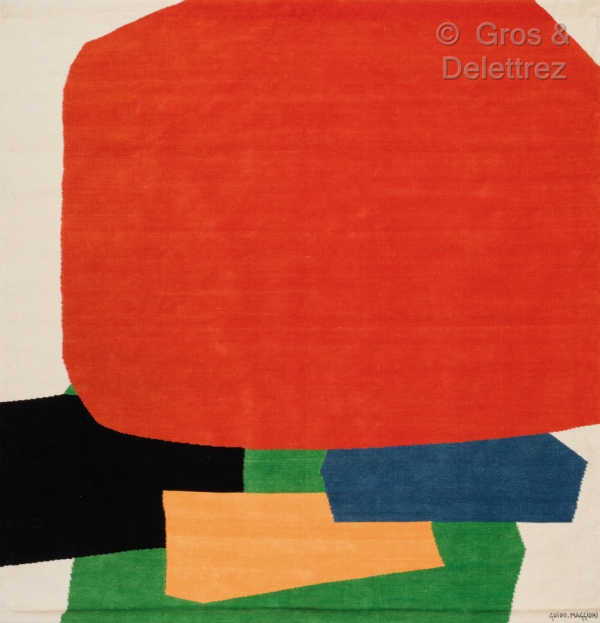 GUIDO MAGGIORI — Rouge, vert, jaune, noir et bleu