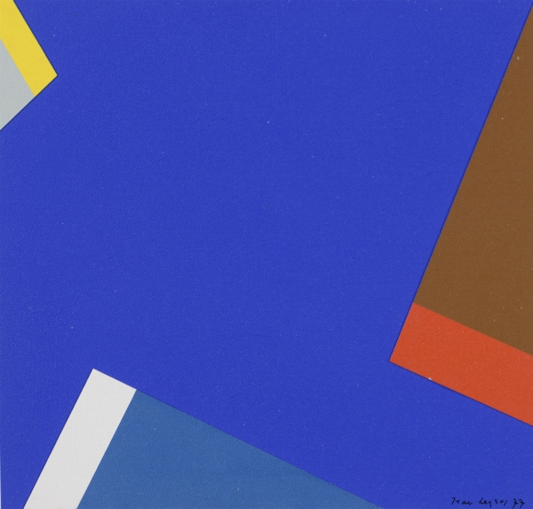 Jean LEGROS (1917-1981) — Maquette pour triangles dans l'espace, 1977