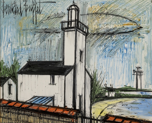 Bernard BUFFET (1928-1999) — Le Phare, 1996